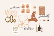 GALLERY WALL ART BOHO POSTER SET, a Decorative Illustration by Ayya Studio (Thumbnail 6 of 17)
