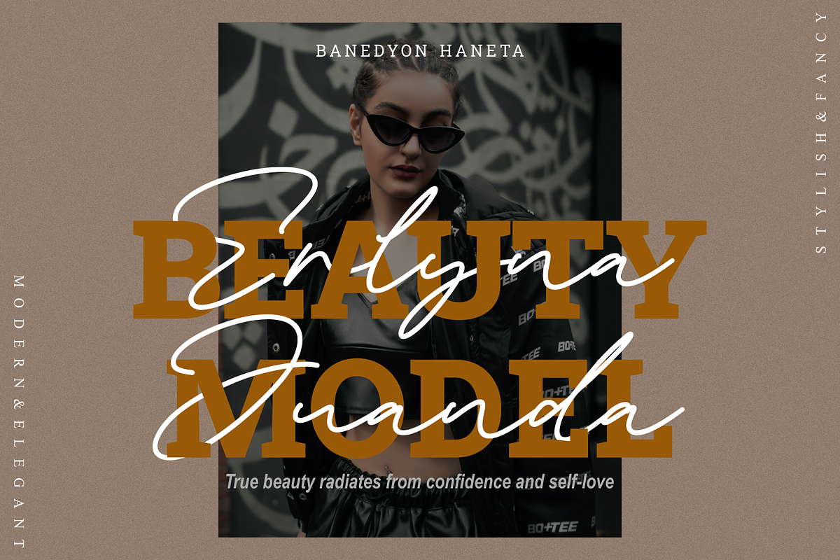 Banedyon Haneta, a Script Font by Creative Keelik (Photo 6 of 8)