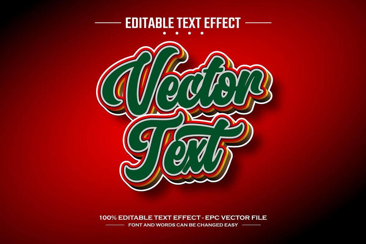 Not expert 3D editable text effect, a Layer Style Add-On by nicemorning (Photo 2 of 3)