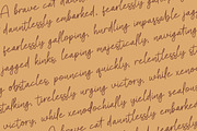 Faugllin Balseyn | Handwritten Font, a Script Font by gracetype_studio (Thumbnail 10 of 13)