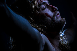 Jesus christ crucified containing catholic, communion, and eternal