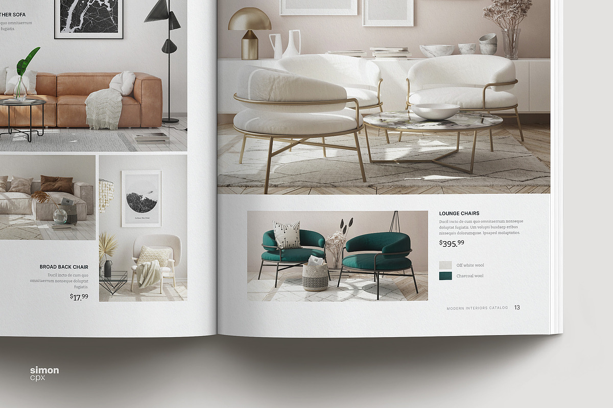 Product Catalog, a Brochure Template by Type Here Studio (Photo 11 of 20)