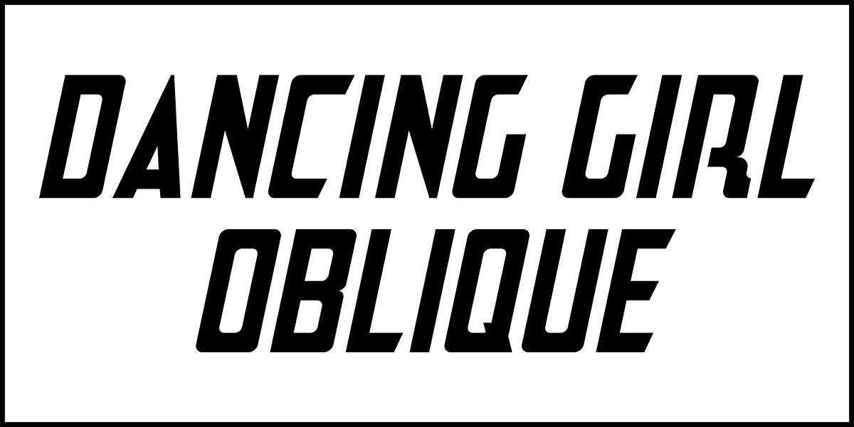 Dancing Girl JNL, a Sans Serif Font by Jeff Levine Fonts (Photo 4 of 5)