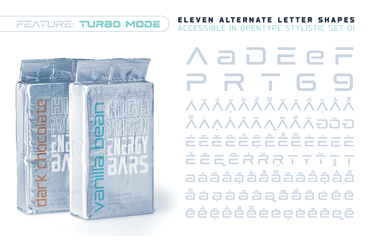 Hyperspace Race Wide, a Sans Serif Font by Swell Type (Photo 4 of 5)