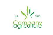 Clean Modern Leaf Logo For Organic, a Branding & Logo Template by Maylianaw28 (Thumbnail 1 of 2)