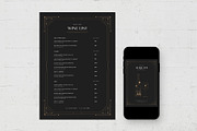 Wine List Template, a Flyer Template by BrandPacks (Thumbnail 2 of 5)