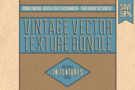 Vintage Vector Texture Bundle