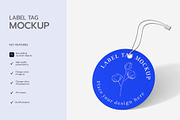 Hanging Label Tag Mockup Template, a Product Mockup by graphypix (Thumbnail 2 of 4)
