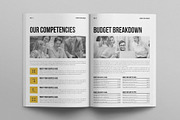 Business Plan Template, a Brochure Template by E-Type (Thumbnail 4 of 8)