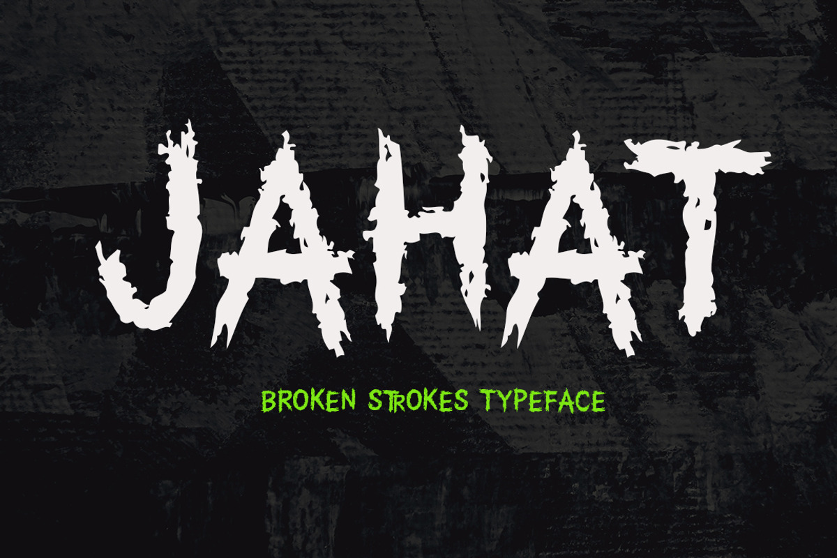 Jahat, a Blackletter Font by rulihoki studio (Photo 1 of 4)