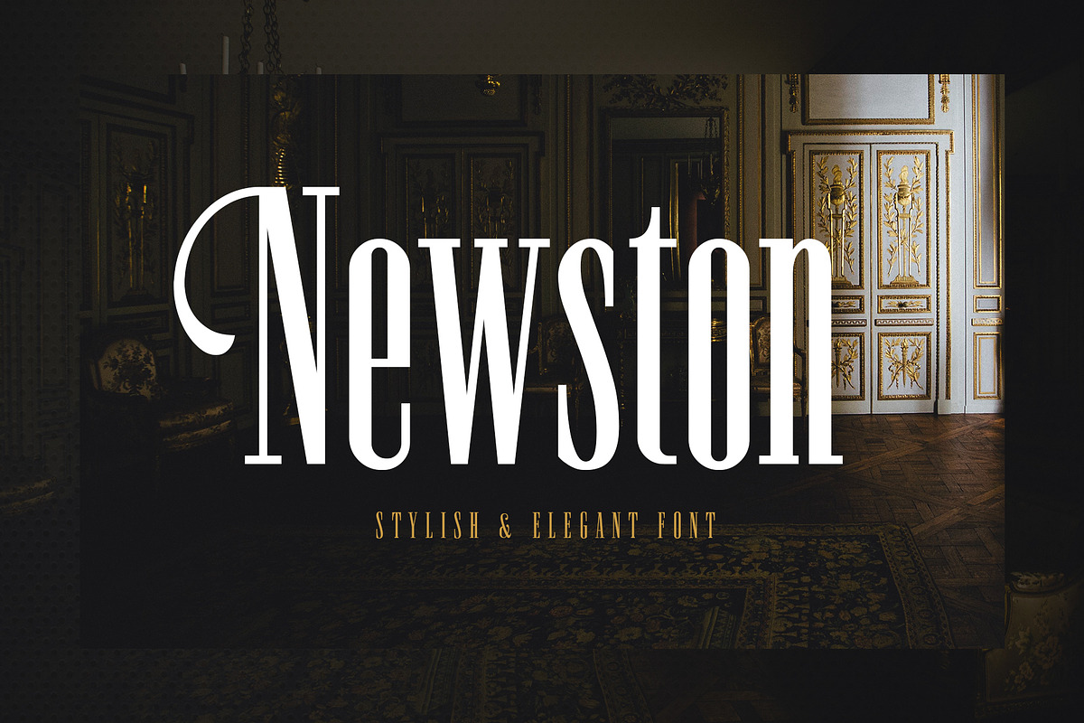 Newston - Stylish Serif Font