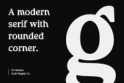 CS Clarion – Modern Serif Font, a Serif Font by Craft Supply Co. (Thumbnail 2 of 8)