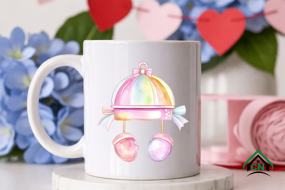Pastel Baby Clipart Watercolor, an Illustration by Craft Nest (Photo 8 of 9)