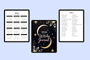 Digital 2026 Witchy Journal KDP, a Stationery Template by Shumaya (Thumbnail 4 of 4)