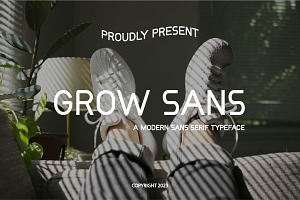 Growsans - Modern Sans Serif Font