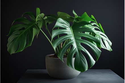 Monstera deliciosa potted plant, a Nature Photo by Ylivdesign