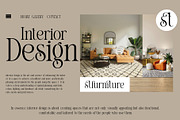 Holines Display Serif Typeface, a Serif Font by Alfinart (Thumbnail 3 of 10)