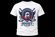 Hockey Player Vintage Sports, an Object Graphic by Artivon (Thumbnail 2 of 3)