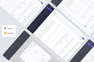 CRM Contact Admin Dashboard UI Kit