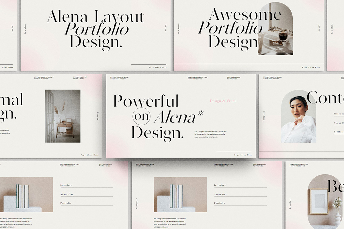 Alena Keynote Presentation, a Presentation Template by slidenotion (Photo 1 of 7)