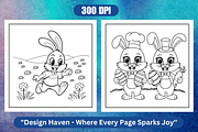 Cozy Easter Coloring Book Vol- 02, a Seasonal Illustration by Coco Bloom (Thumbnail 3 of 4)