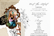 Birth Flowers Procreate PNG SVG, a Brush Add-On by LaurenceVArtiste (Thumbnail 4 of 7)