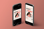 Simple International Womens Day, a Flyer Template by Neermana (Thumbnail 4 of 4)