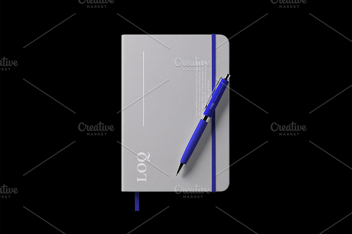 LOQ branding mockup, a Books & Magazine Mockup by Aquarianz Studio (Photo 3 of 5)