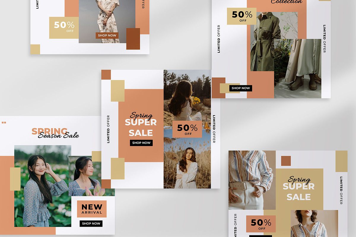 Vivian - Instagram Post Template, a Social Media Template by MuSan (Photo 2 of 4)
