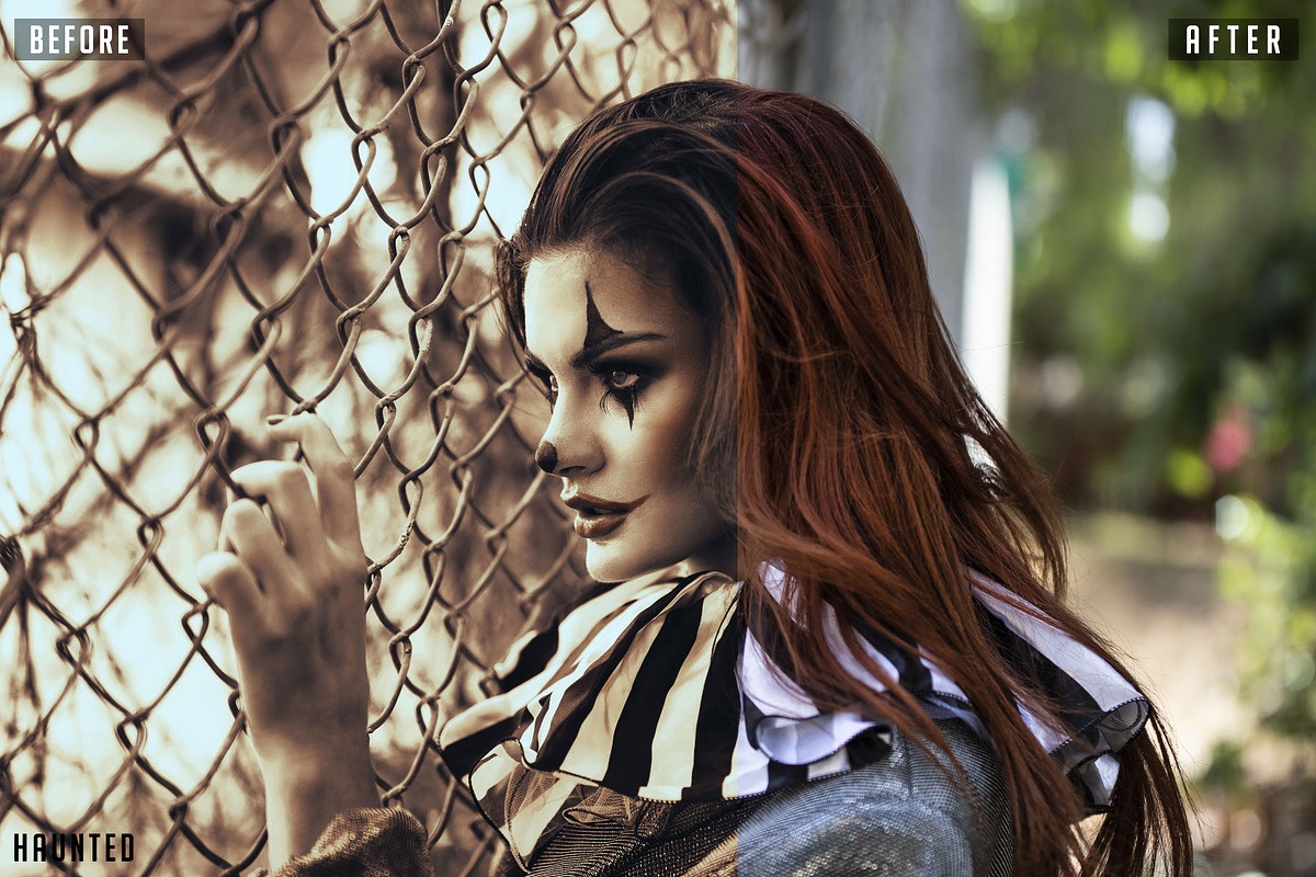 24 Halloween Photoshop Actions, an Action Add-On by Light Hero Studios (Photo 13 of 17)