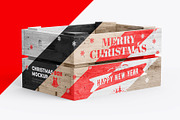 Christmas Box Mockup 3 PSD, a Product Mockup by easymock (Thumbnail 6 of 9)