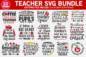 Teacher Svg Bundle