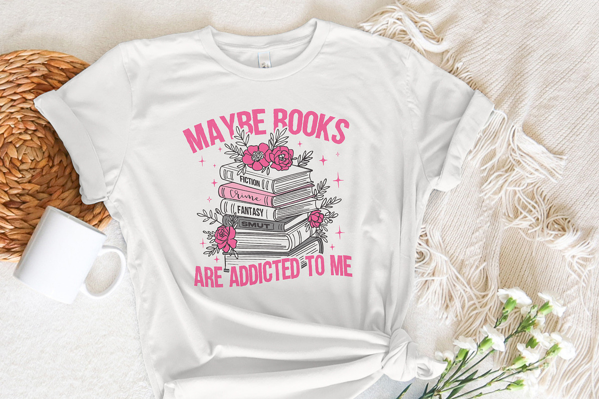 Books Are Addicted To Me PNG, Book, an Illustration by SharpMarketplace (Photo 7 of 9)
