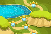Game Level Map Set + Kit, an Illustration by 2dvillShop (Thumbnail 5 of 6)