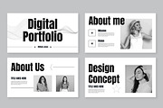 Digital Portfolio Presentation, a Presentation Template by ContestDesign (Thumbnail 2 of 5)