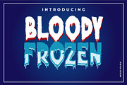 Bloody Frozen, a Symbol Font by Badsign Type (Thumbnail 1 of 5)