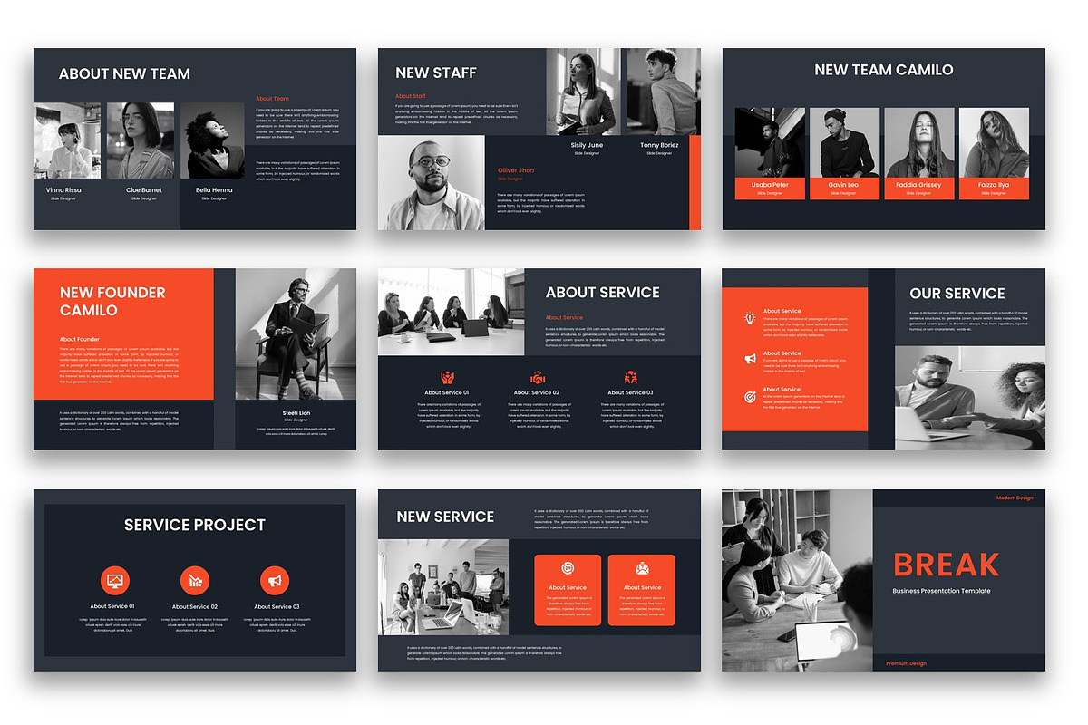 Camilo – Business Google Slide, a Presentation Template by kreatifreya (Photo 2 of 5)
