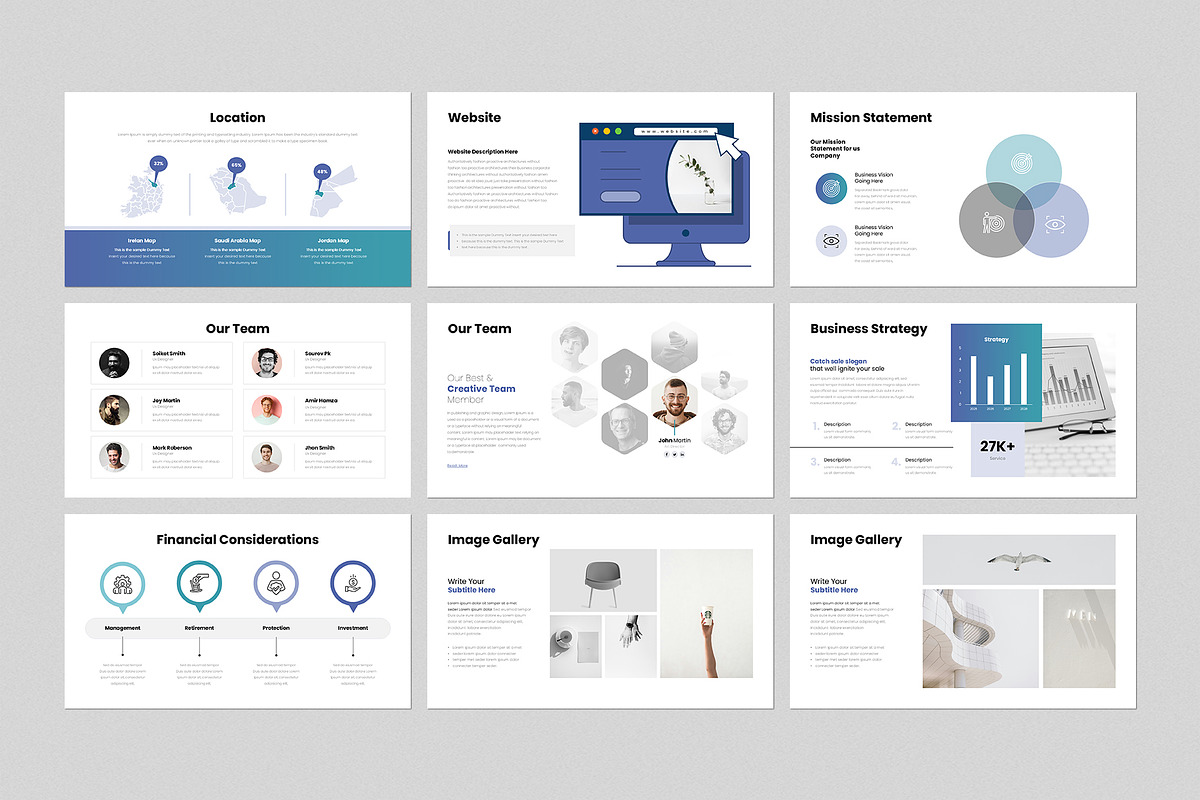 Company Profile Presentation, a Presentation Template by GenerousArt (Photo 4 of 8)