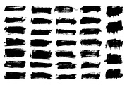 Set of Vector grunge brush strokes, a Brush Add-On by Warm Snow (Thumbnail 2 of 6)
