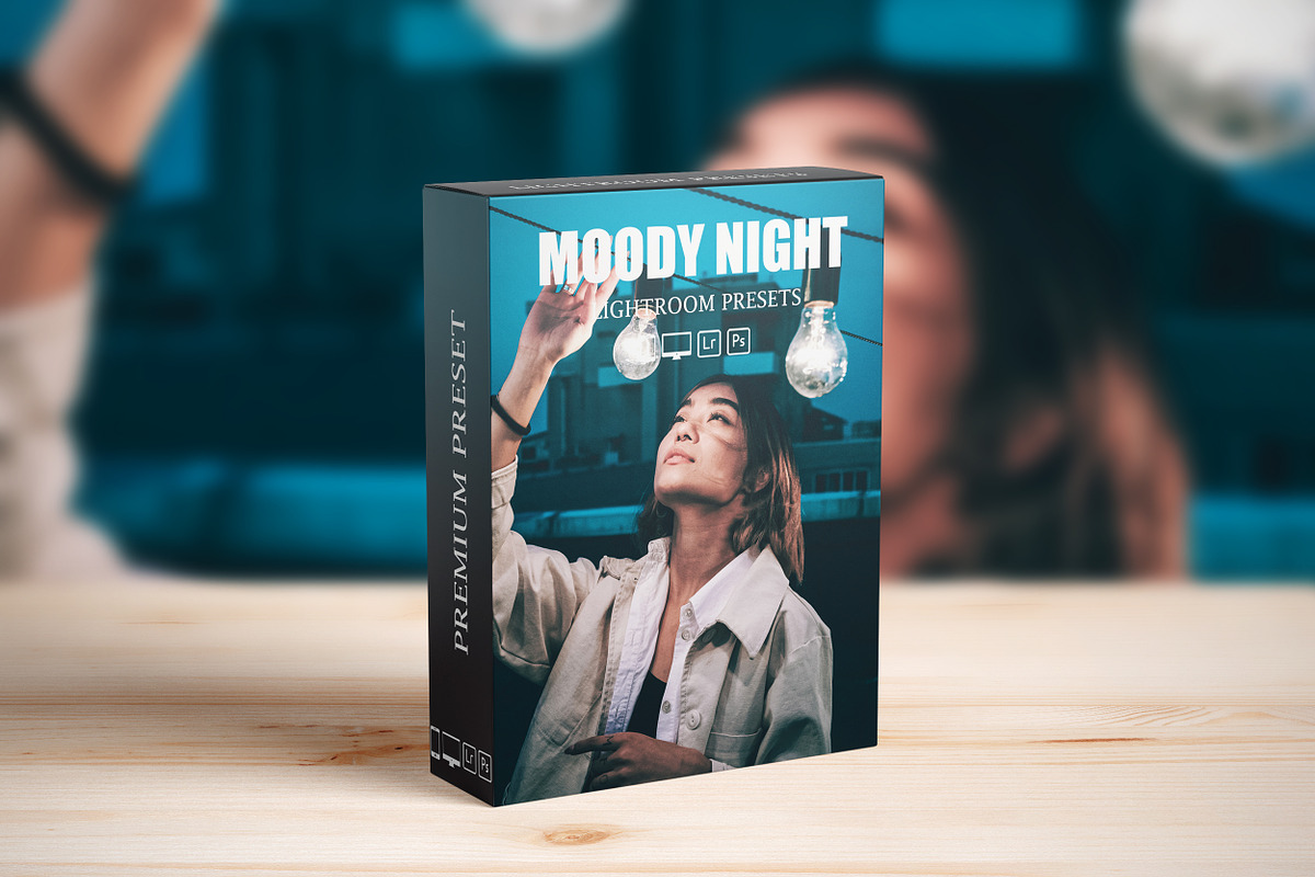 Moody Night Lightroom Presets, a Preset Add-On by AAA Presets (Photo 2 of 13)
