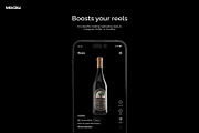 Notable - Burgundy Wine Video Mockup, a Packaging Mockup by Mocku (Thumbnail 9 of 14)
