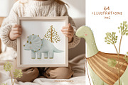 My friend Dinosaur - baby collection, a Decorative Illustration by polikarpovaart (Thumbnail 16 of 18)