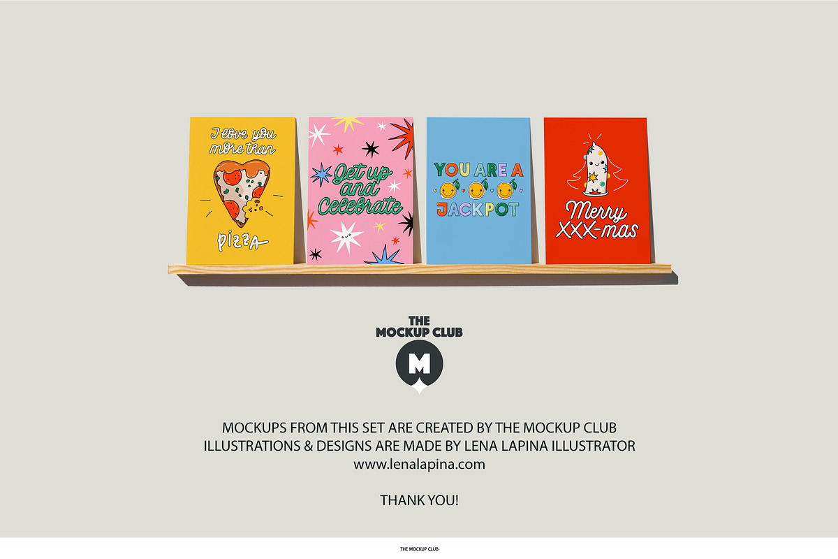GREETING CARDS ON SHELVES MOCKUPS, a Product Mockup by MCKP*ME (Photo 17 of 17)