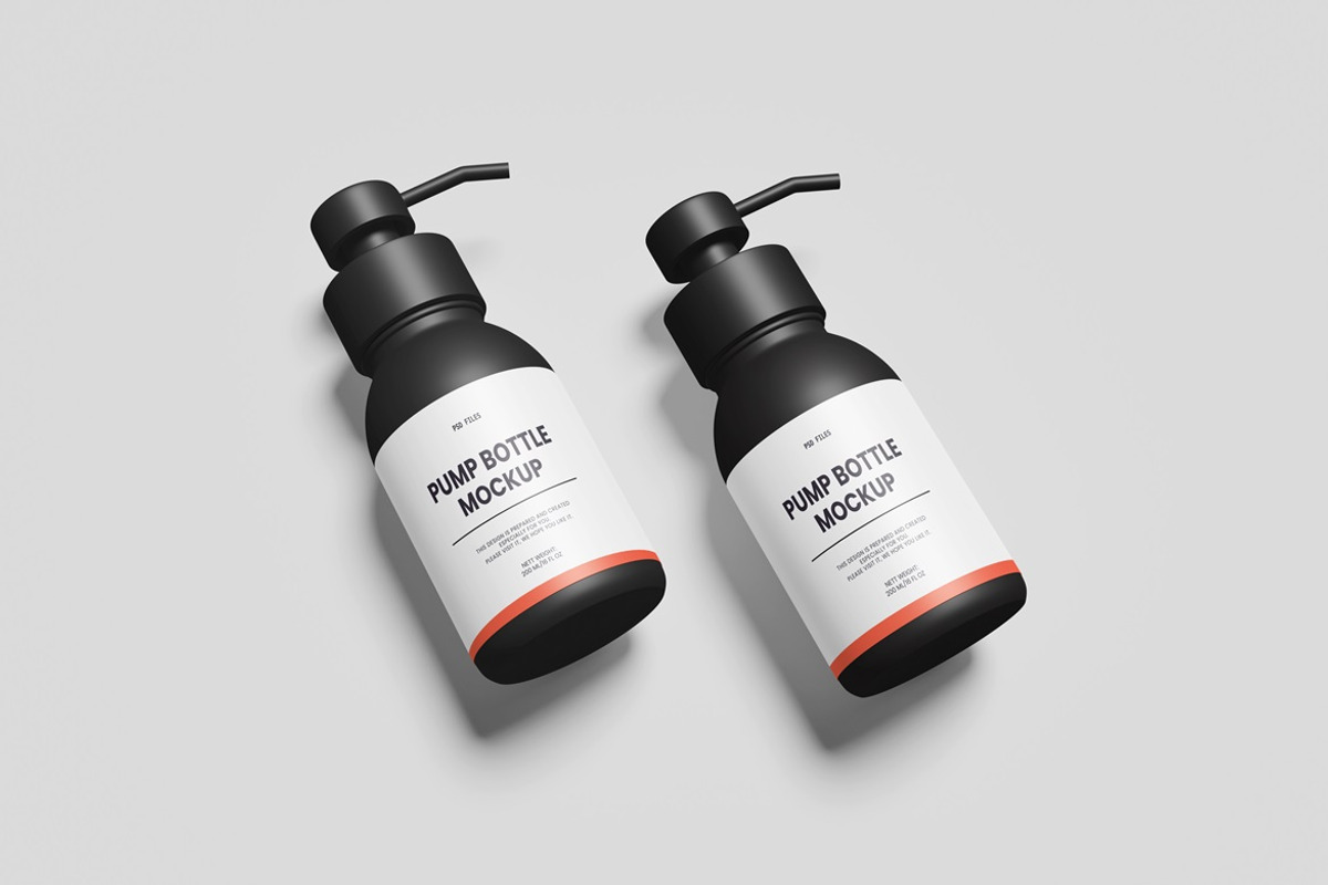 Pump Bottle Mockup Top View, a Packaging Mockup by AndikaGraphic (Photo 5 of 6)