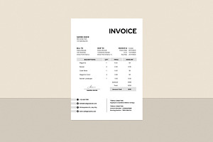 Invoice Template Layout