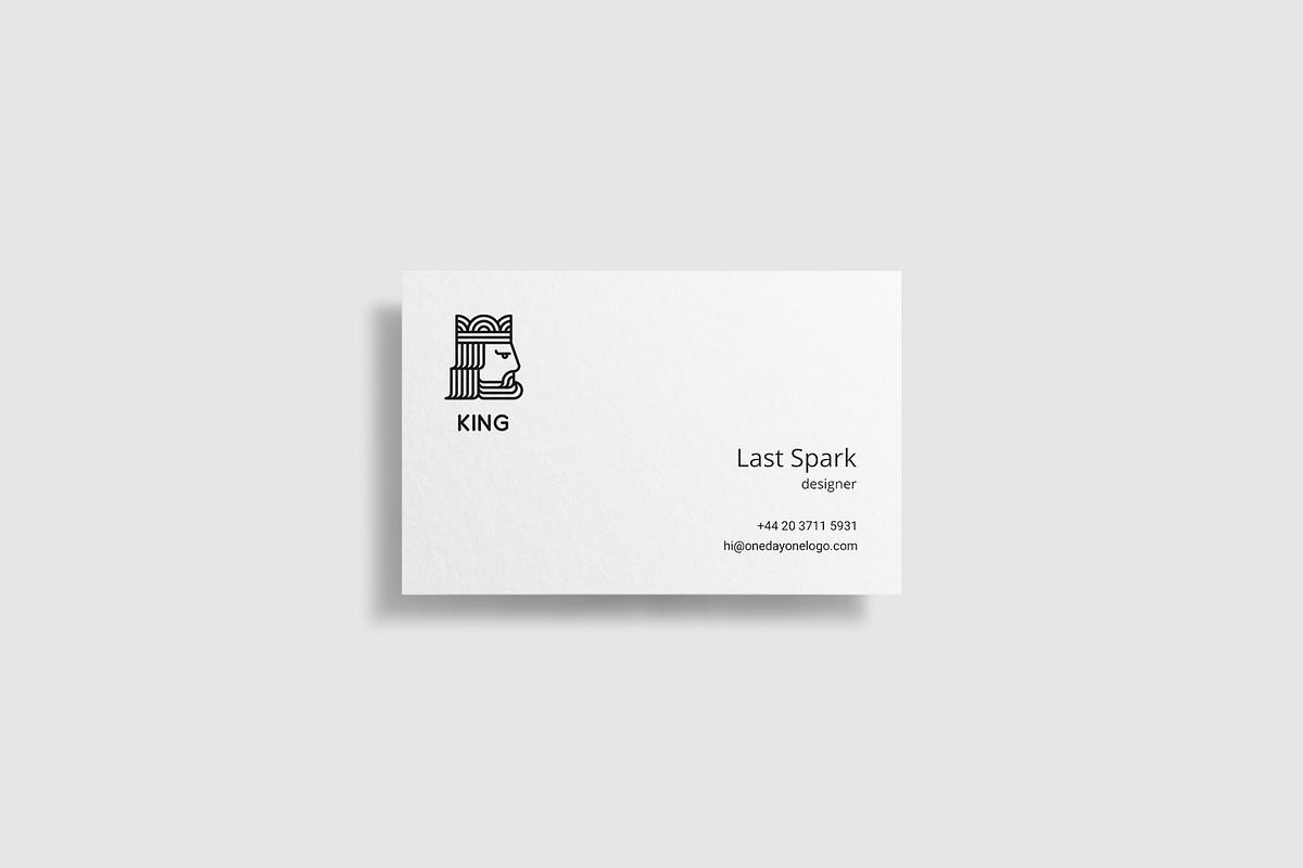 King Logo, a Branding & Logo Template by Last Spark (Photo 2 of 6)