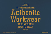 UPSTATE - A Collegiate Style Font, a Slab Serif Font by Komet & Flicker (Thumbnail 11 of 15)