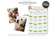 Christmas Newsletter Canva Template, a Stationery Template by SarenkaDesignShop (Thumbnail 2 of 4)