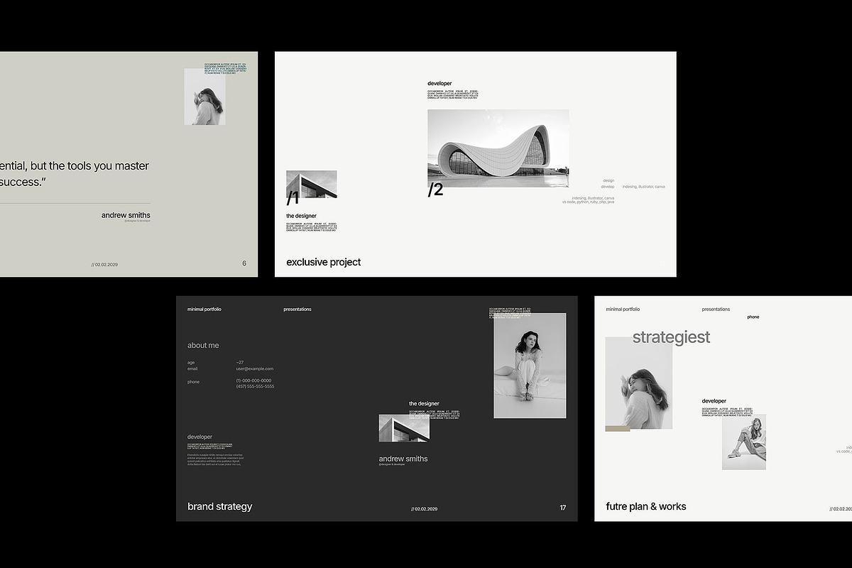 My Portfolio Presentation, a Presentation Template by Templeste (Photo 6 of 6)