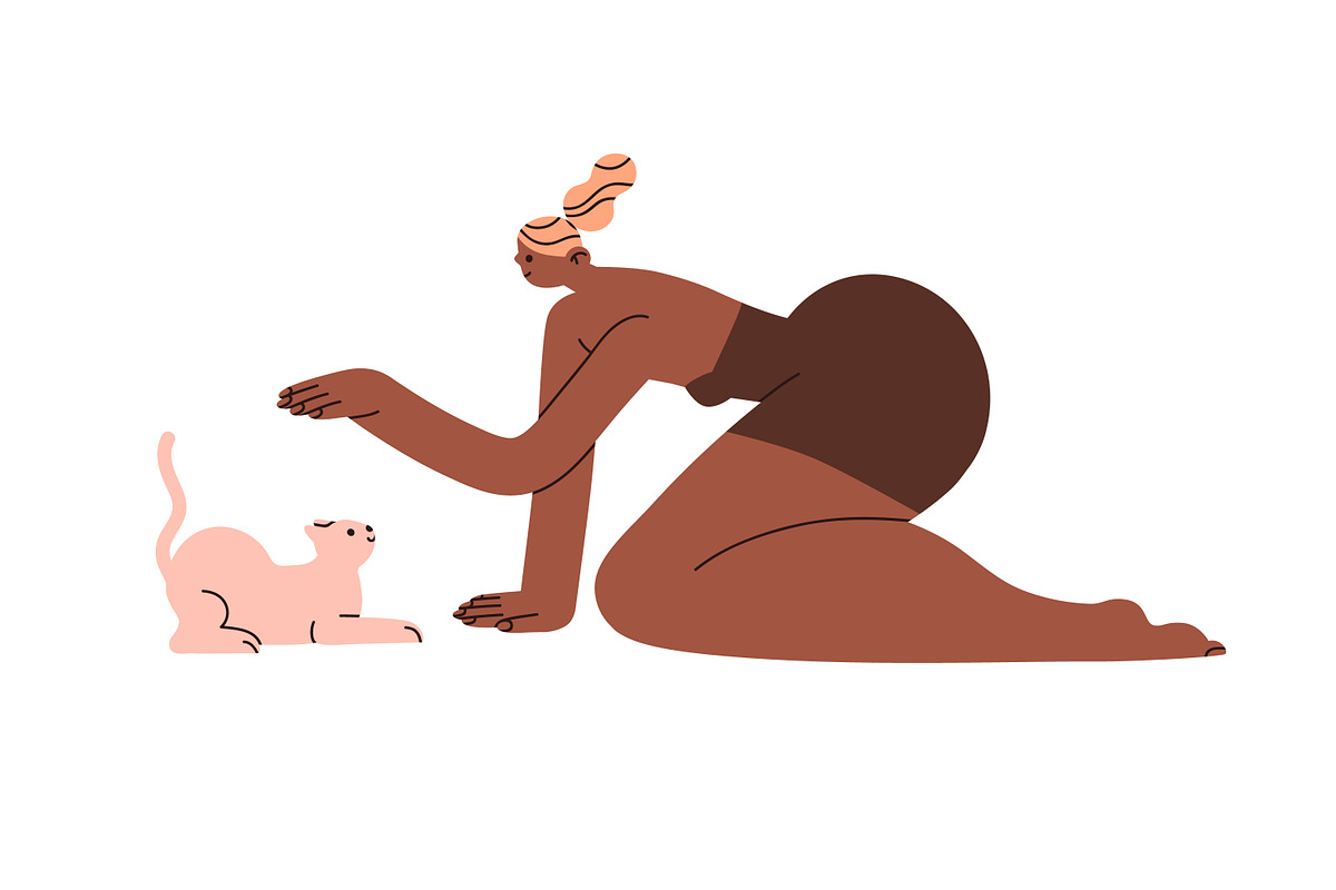 Naked body positive women set, a Person Illustration by Good Studio (Photo 7 of 8)